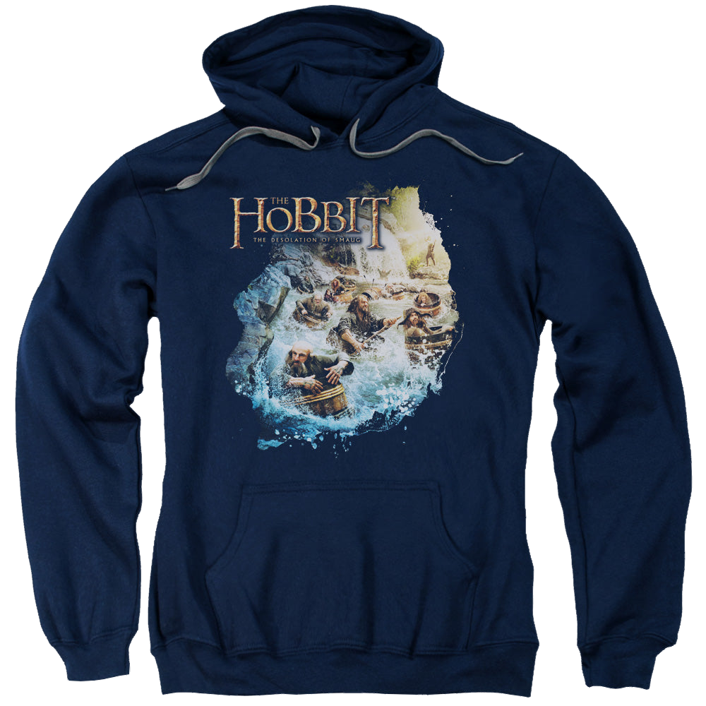 Hobbit Movie Trilogy, The Barreling Down - Pullover Hoodie Pullover Hoodie The Hobbit   