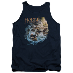 Hobbit Movie Trilogy, The Barreling Down - Men's Tank Top Men's Tank The Hobbit   