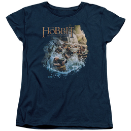 Hobbit Movie Trilogy, The Barreling Down - Women's T-Shirt Women's T-Shirt The Hobbit   