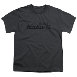 Hobbit Movie Trilogy, The Marching - Youth T-Shirt Youth T-Shirt (Ages 8-12) The Hobbit   