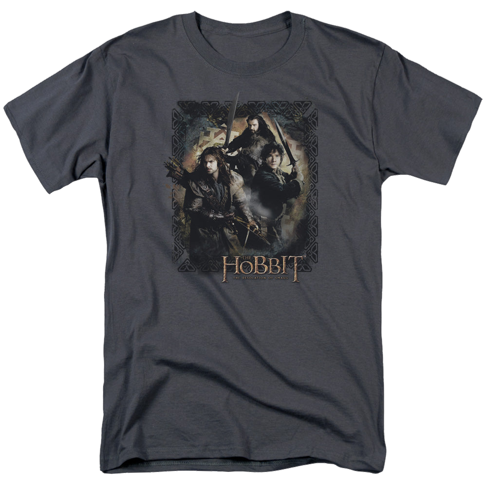 Hobbit Movie Trilogy, The Weapons Drawn - Men's Regular Fit T-Shirt Men's Regular Fit T-Shirt The Hobbit   