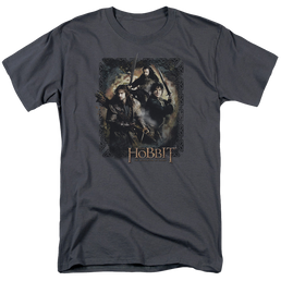 Hobbit Movie Trilogy, The Weapons Drawn - Men's Regular Fit T-Shirt Men's Regular Fit T-Shirt The Hobbit   