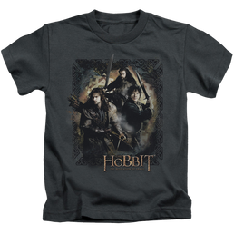 Hobbit Movie Trilogy, The Weapons Drawn - Kid's T-Shirt Kid's T-Shirt (Ages 4-7) The Hobbit   