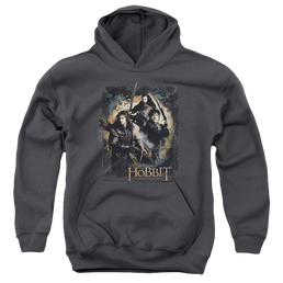 Hobbit Movie Trilogy, The Weapons Drawn - Youth Hoodie Youth Hoodie (Ages 8-12) The Hobbit   