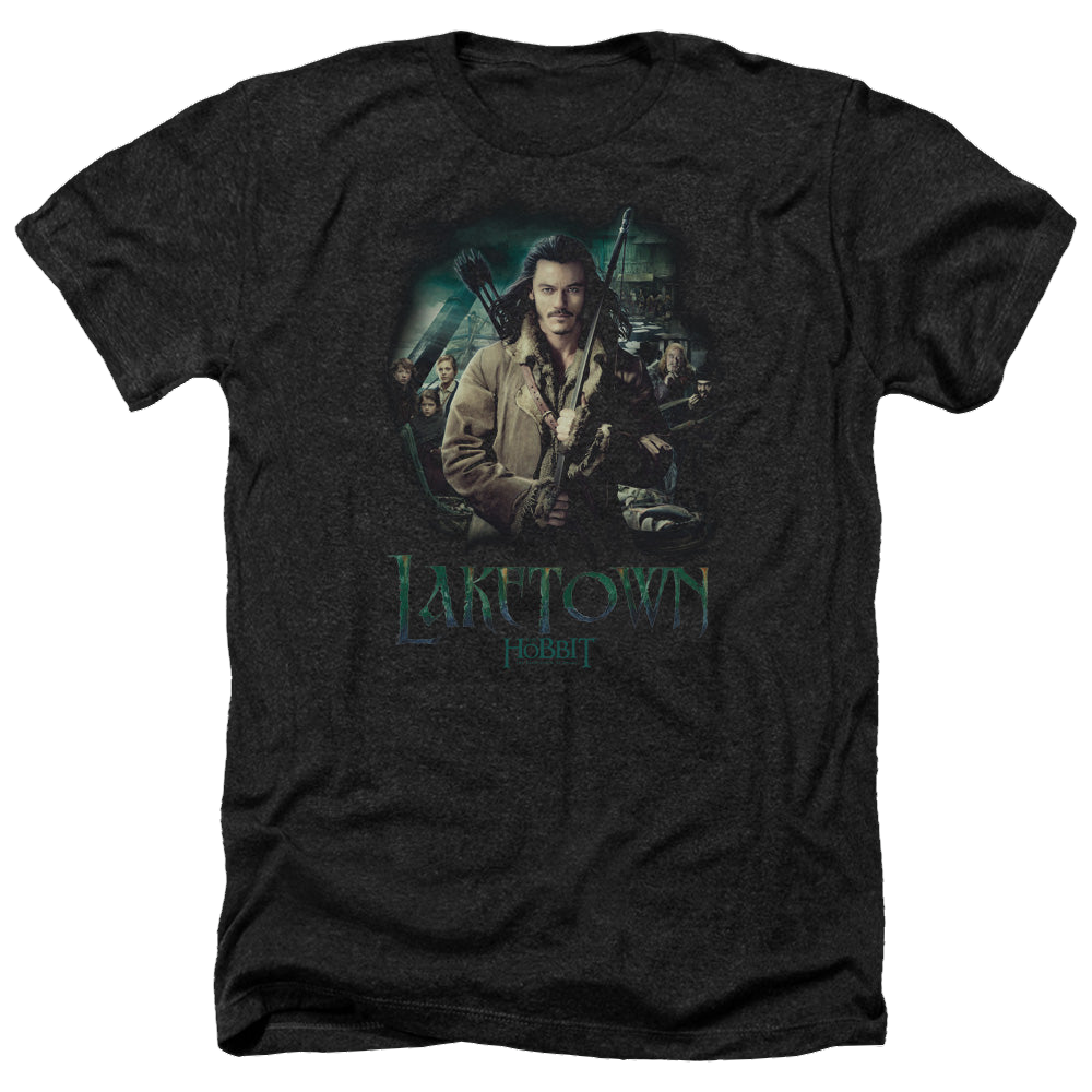 Hobbit Movie Trilogy, The Protector - Men's Heather T-Shirt Men's Heather T-Shirt The Hobbit   