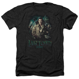 Hobbit Movie Trilogy, The Protector - Men's Heather T-Shirt Men's Heather T-Shirt The Hobbit   