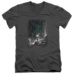 Hobbit Movie Trilogy, The Second Thoughts - Men's V-Neck T-Shirt Men's V-Neck T-Shirt The Hobbit   