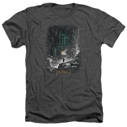 Hobbit Movie Trilogy, The Second Thoughts - Men's Heather T-Shirt Men's Heather T-Shirt The Hobbit   