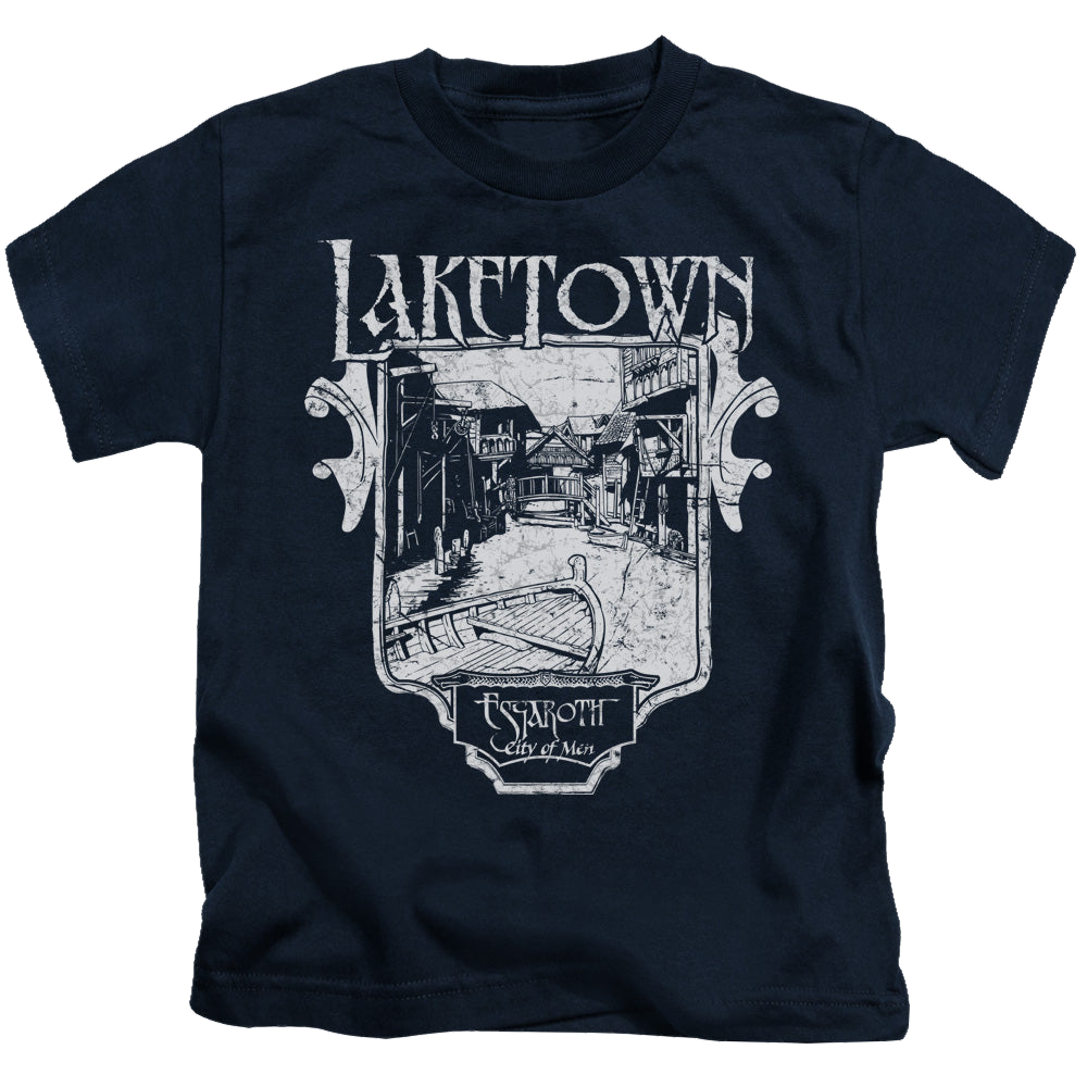 Hobbit Movie Trilogy, The Laketown Simple - Kid's T-Shirt Kid's T-Shirt (Ages 4-7) The Hobbit   