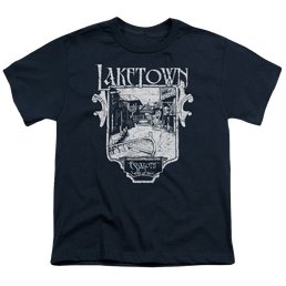 Hobbit Movie Trilogy, The Laketown Simple - Youth T-Shirt Youth T-Shirt (Ages 8-12) The Hobbit   