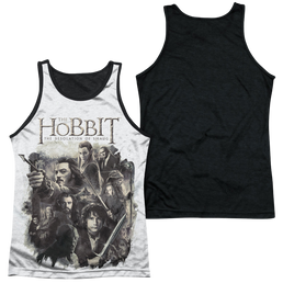 Hobbit Movie Trilogy, The Hollen Amarth - Men's Black Back Tank Top Men's Black Back Tank The Hobbit   