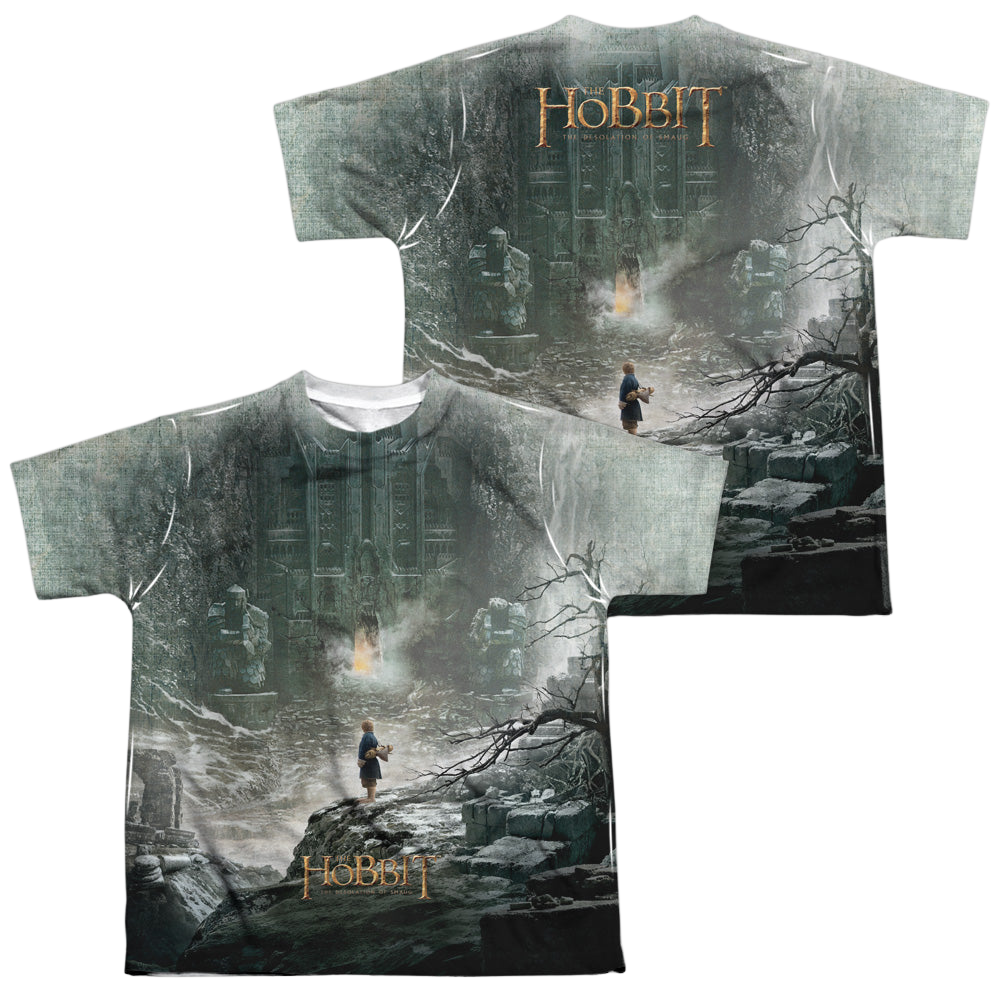 Hobbit Movie Trilogy, The Big Poster - Youth All-Over Print T-Shirt Youth All-Over Print T-Shirt (Ages 8-12) The Hobbit   