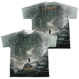 Hobbit Movie Trilogy, The Big Poster - Youth All-Over Print T-Shirt Youth All-Over Print T-Shirt (Ages 8-12) The Hobbit   