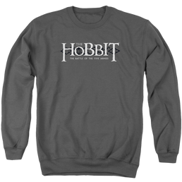 Hobbit Movie Trilogy, The Ornate Logo - Men's Crewneck Sweatshirt Men's Crewneck Sweatshirt The Hobbit   