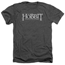 Hobbit Movie Trilogy, The Ornate Logo - Men's Heather T-Shirt Men's Heather T-Shirt The Hobbit   