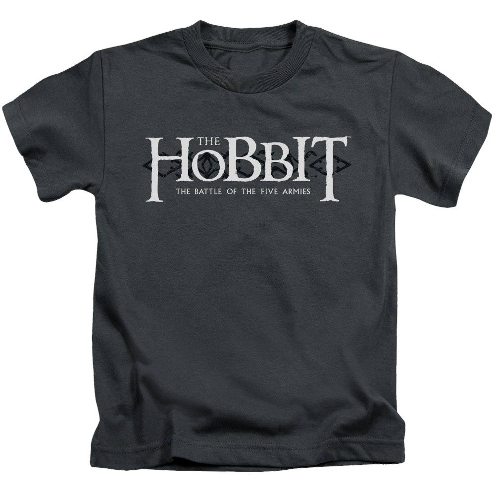Hobbit Movie Trilogy, The Ornate Logo - Kid's T-Shirt Kid's T-Shirt (Ages 4-7) The Hobbit   