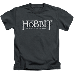 Hobbit Movie Trilogy, The Ornate Logo - Kid's T-Shirt Kid's T-Shirt (Ages 4-7) The Hobbit   