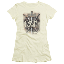 Hobbit Movie Trilogy, The Battle Of Armies - Juniors T-Shirt Juniors T-Shirt The Hobbit   