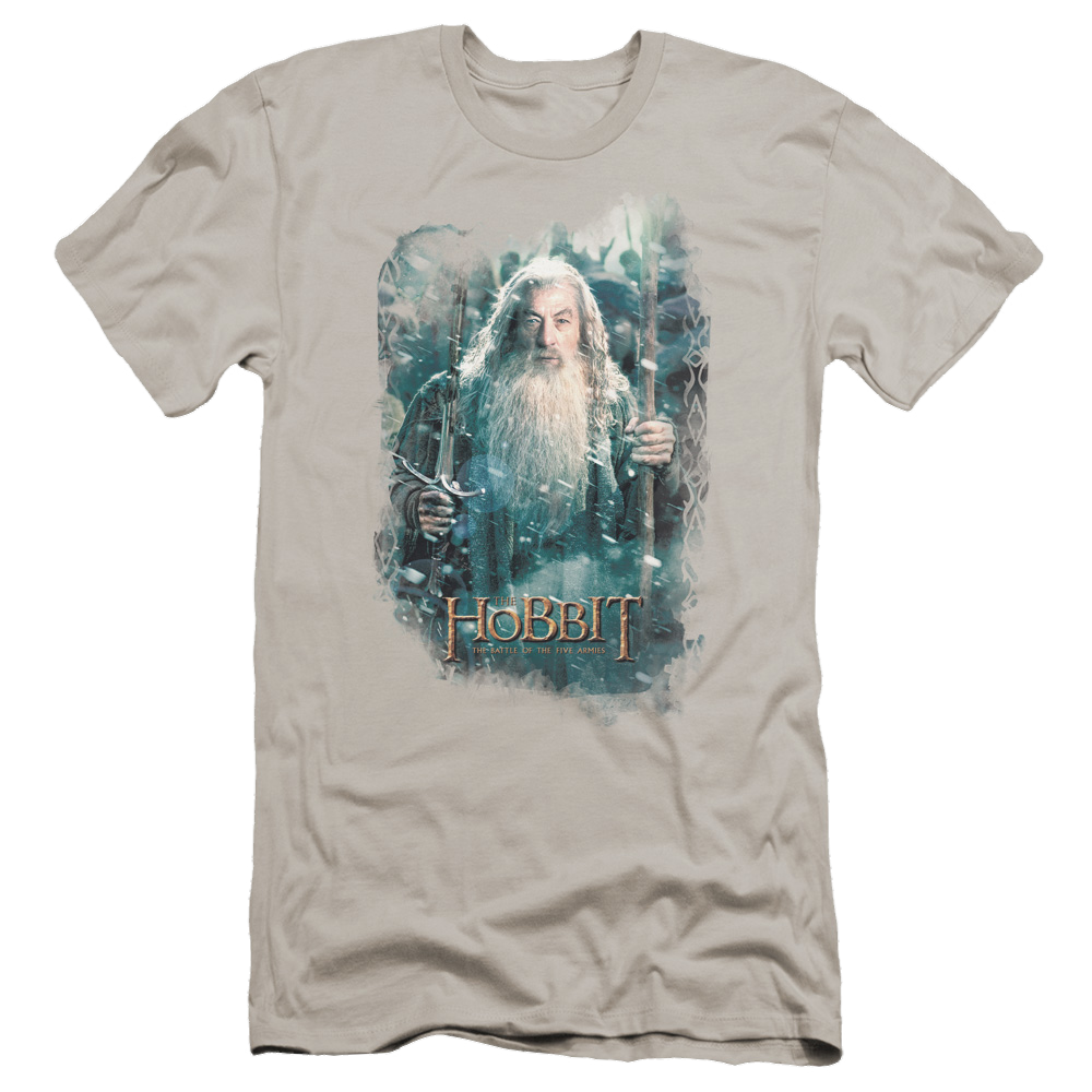 Hobbit Movie Trilogy, The Gandalfs Army - Men's Premium Slim Fit T-Shirt Men's Premium Slim Fit T-Shirt The Hobbit   