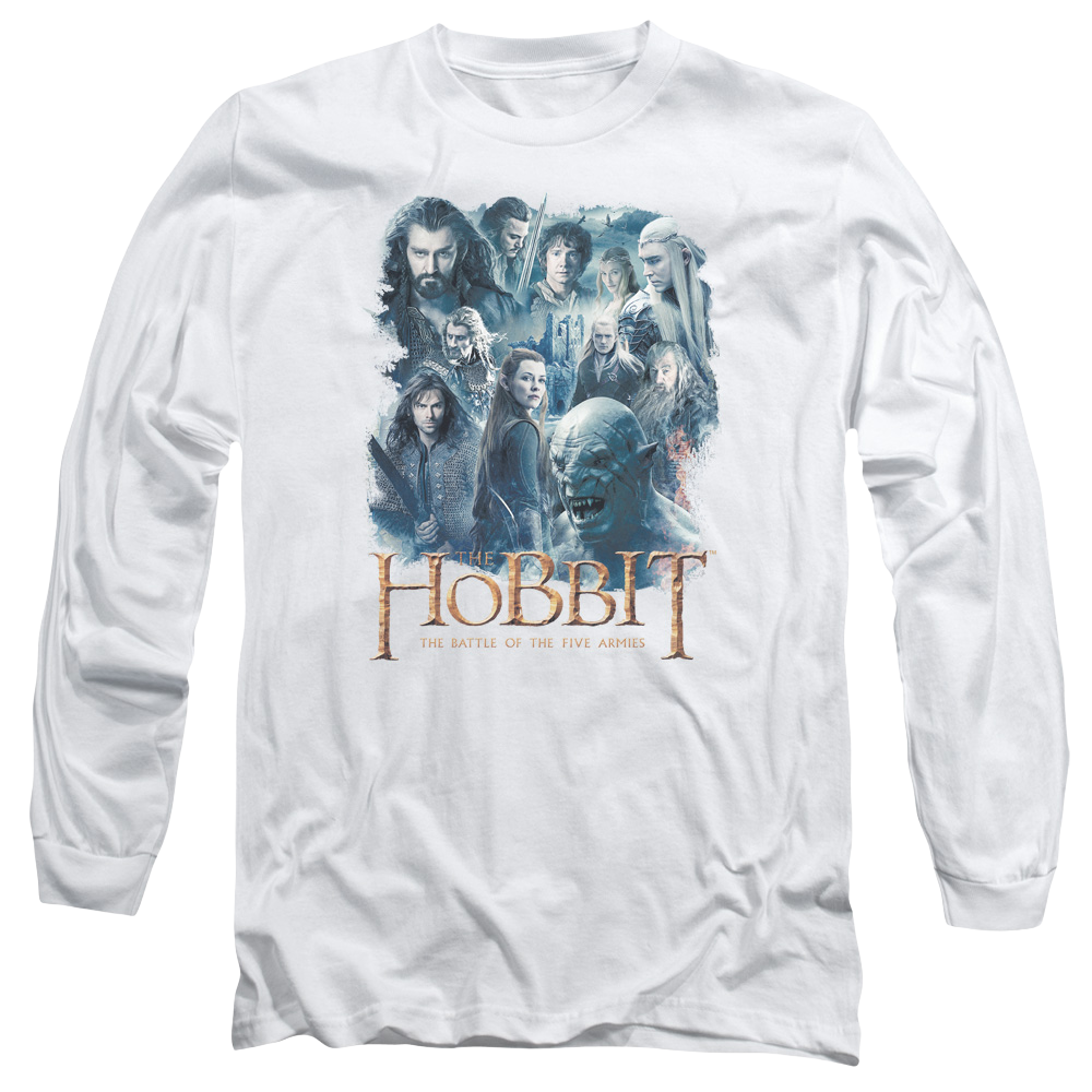 Hobbit Movie Trilogy, The Main Characters - Men's Long Sleeve T-Shirt Men's Long Sleeve T-Shirt The Hobbit   