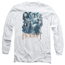Hobbit Movie Trilogy, The Main Characters - Men's Long Sleeve T-Shirt Men's Long Sleeve T-Shirt The Hobbit   