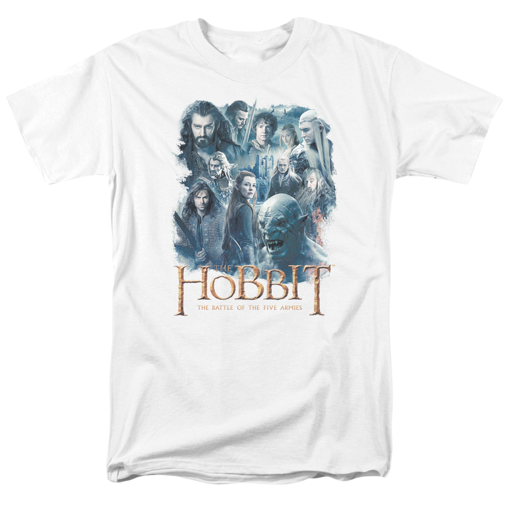 Hobbit Movie Trilogy, The Main Characters - Men's Regular Fit T-Shirt Men's Regular Fit T-Shirt The Hobbit   