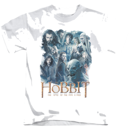 Hobbit Movie Trilogy, The Main Characters - Kid's T-Shirt Kid's T-Shirt (Ages 4-7) The Hobbit   