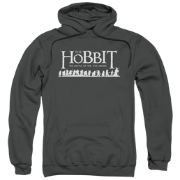 Hobbit Movie Trilogy, The Walking Logo - Pullover Hoodie Pullover Hoodie The Hobbit   