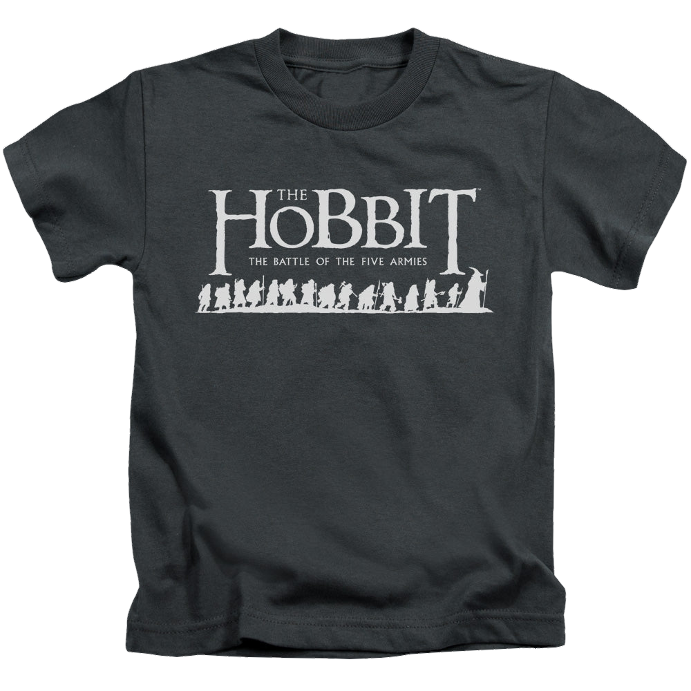 Hobbit Movie Trilogy, The Walking Logo - Kid's T-Shirt Kid's T-Shirt (Ages 4-7) The Hobbit   
