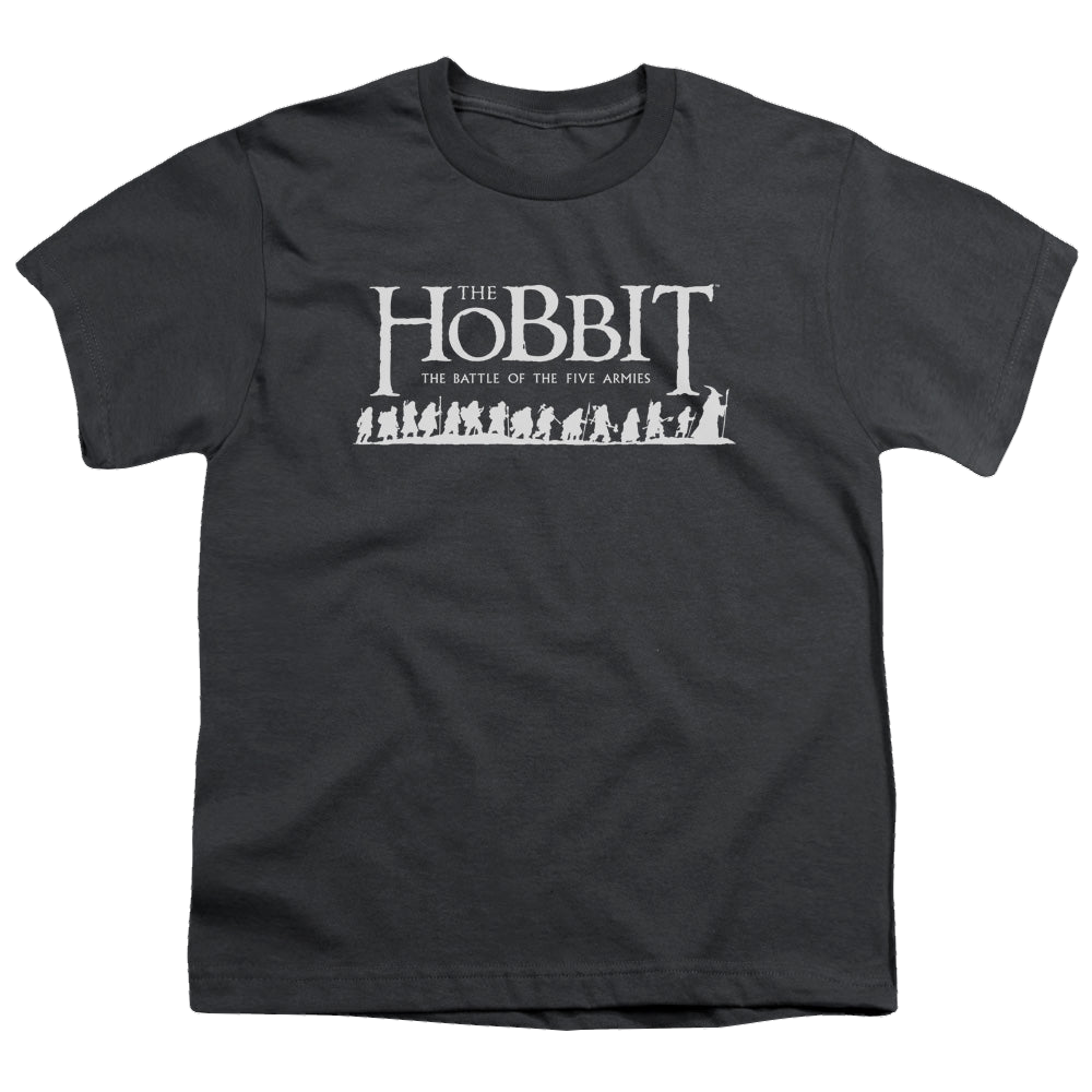 Hobbit Movie Trilogy, The Walking Logo - Youth T-Shirt Youth T-Shirt (Ages 8-12) The Hobbit   
