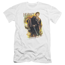Hobbit Movie Trilogy, The Bilbo - Men's Premium Slim Fit T-Shirt Men's Premium Slim Fit T-Shirt The Hobbit   
