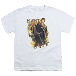 Hobbit Movie Trilogy, The Bilbo - Youth T-Shirt Youth T-Shirt (Ages 8-12) The Hobbit   