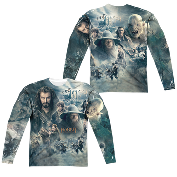 The Hobbit Epic Poster men's all-over print long sleeve
