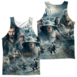 Hobbit Movie Trilogy, The Epic Poster F/B - Men's All Over Print Tank Men's All Over Print Tank The Hobbit   