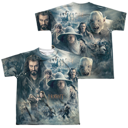 Hobbit Movie Trilogy, The Epic Poster - Youth All-Over Print T-Shirt Youth All-Over Print T-Shirt (Ages 8-12) The Hobbit   