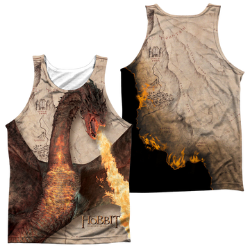 The Hobbit Smaug Attack F/B men's all-over print tank