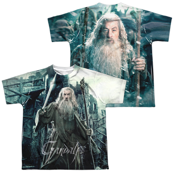 The Hobbit Wizard youth all-over print t-shirt for ages 8 to 12