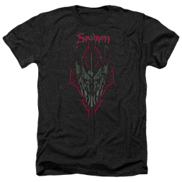 Hobbit Movie Trilogy, The Evils Helm - Men's Heather T-Shirt Men's Heather T-Shirt The Hobbit   