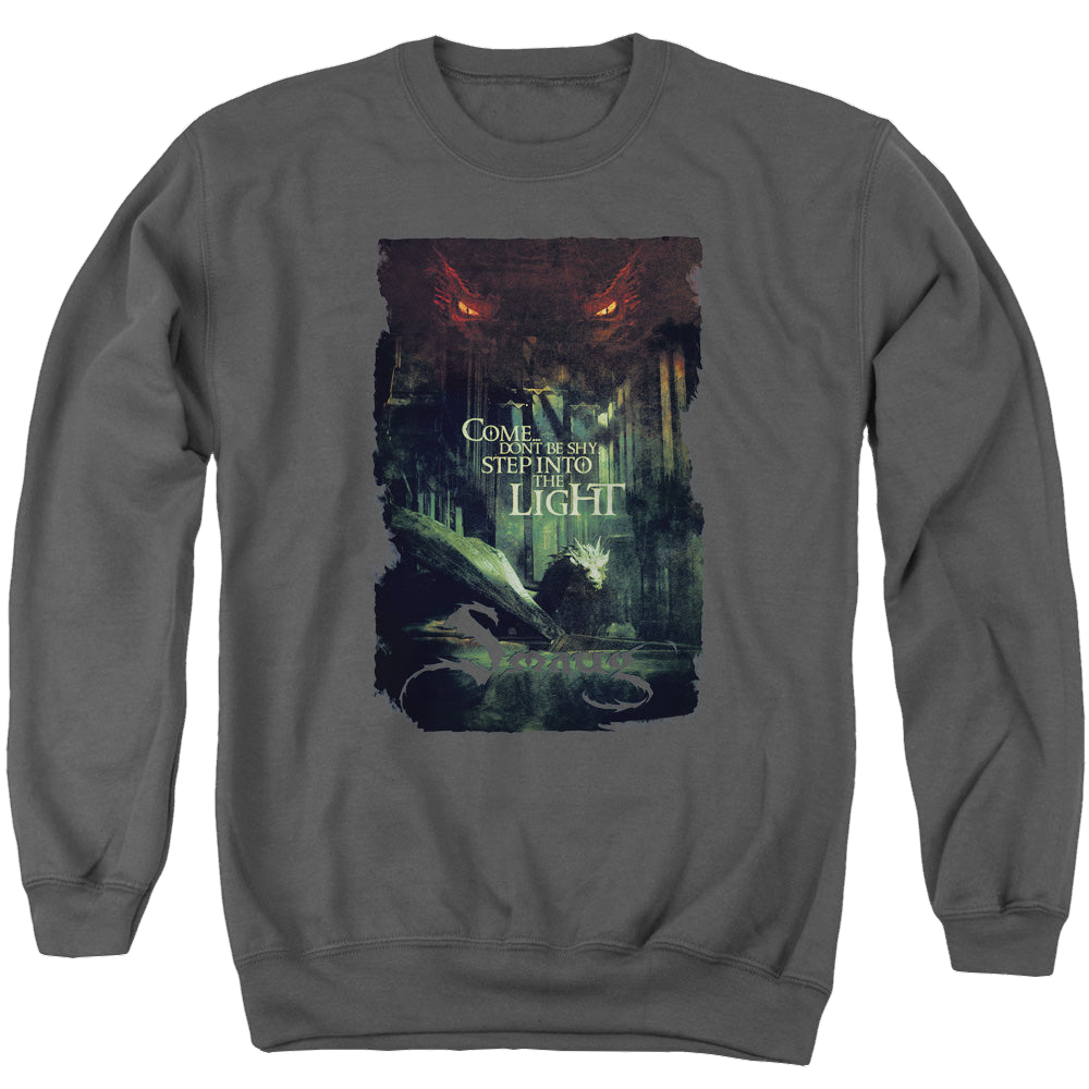 Hobbit Movie Trilogy, The Taunt - Men's Crewneck Sweatshirt Men's Crewneck Sweatshirt The Hobbit   
