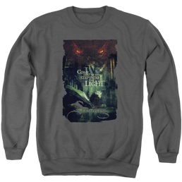 Hobbit Movie Trilogy, The Taunt - Men's Crewneck Sweatshirt Men's Crewneck Sweatshirt The Hobbit   