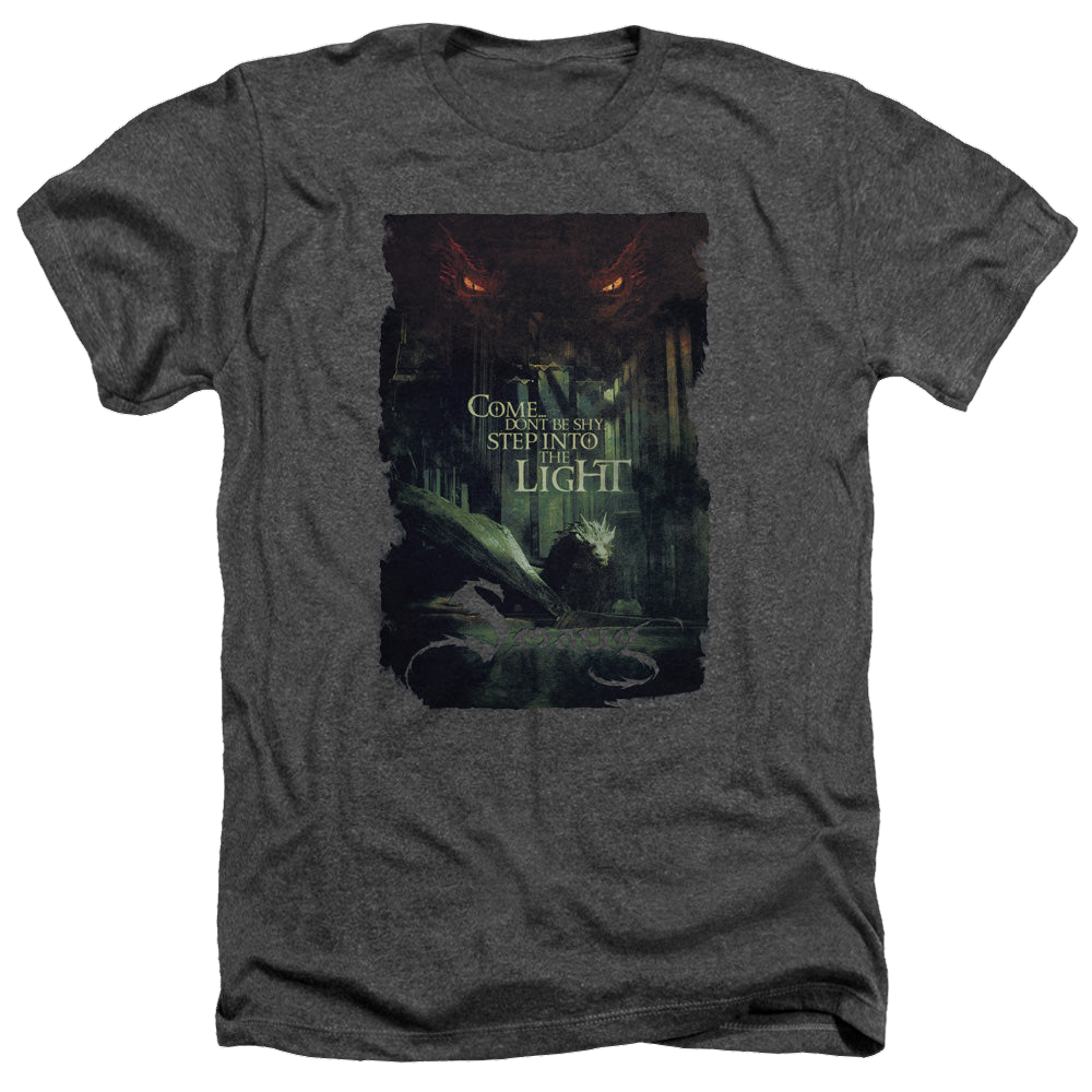 Hobbit Movie Trilogy, The Taunt - Men's Heather T-Shirt Men's Heather T-Shirt The Hobbit   