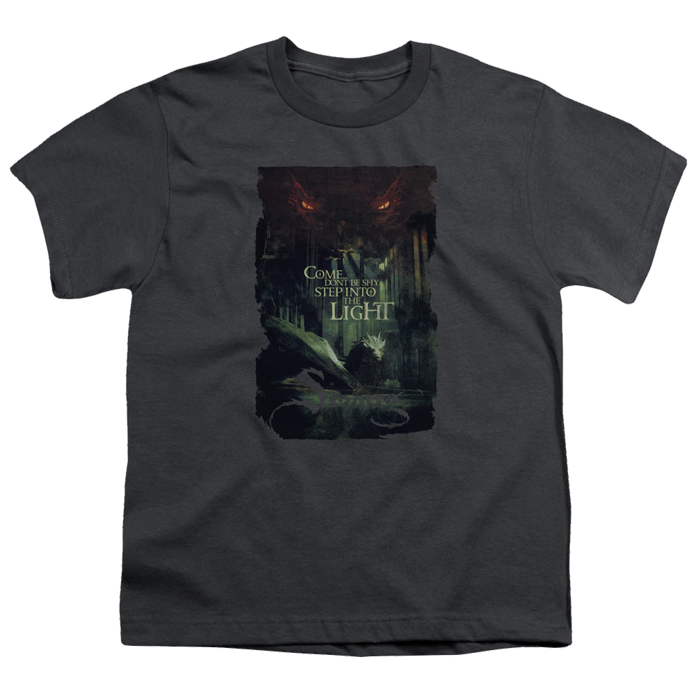 Hobbit Movie Trilogy, The Taunt - Youth T-Shirt Youth T-Shirt (Ages 8-12) The Hobbit   