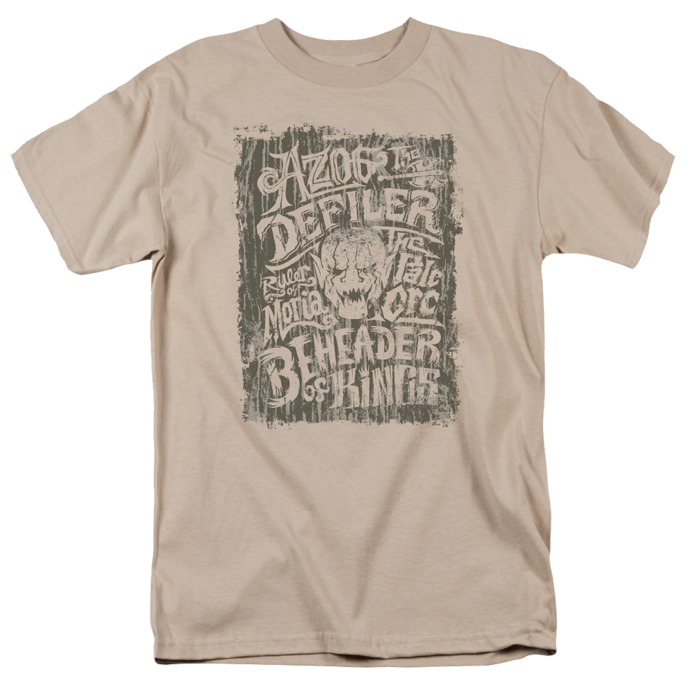 Hobbit Movie Trilogy, The Azog - Men's Regular Fit T-Shirt Men's Regular Fit T-Shirt The Hobbit   