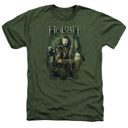 Hobbit Movie Trilogy, The Thorin And Company - Men's Heather T-Shirt Men's Heather T-Shirt The Hobbit   