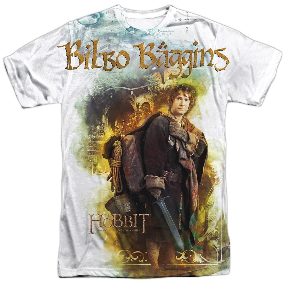 Hobbit Movie Trilogy, The Bilbo - Men's All-Over Print T-Shirt Men's All-Over Print T-Shirt The Hobbit   