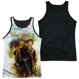 Hobbit Movie Trilogy, The Bilbo - Men's Black Back Tank Top Men's Black Back Tank The Hobbit   