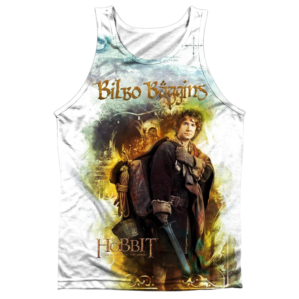 Hobbit Movie Trilogy, The Bilbo - Men's All Over Print Tank Top Men's All Over Print Tank The Hobbit   