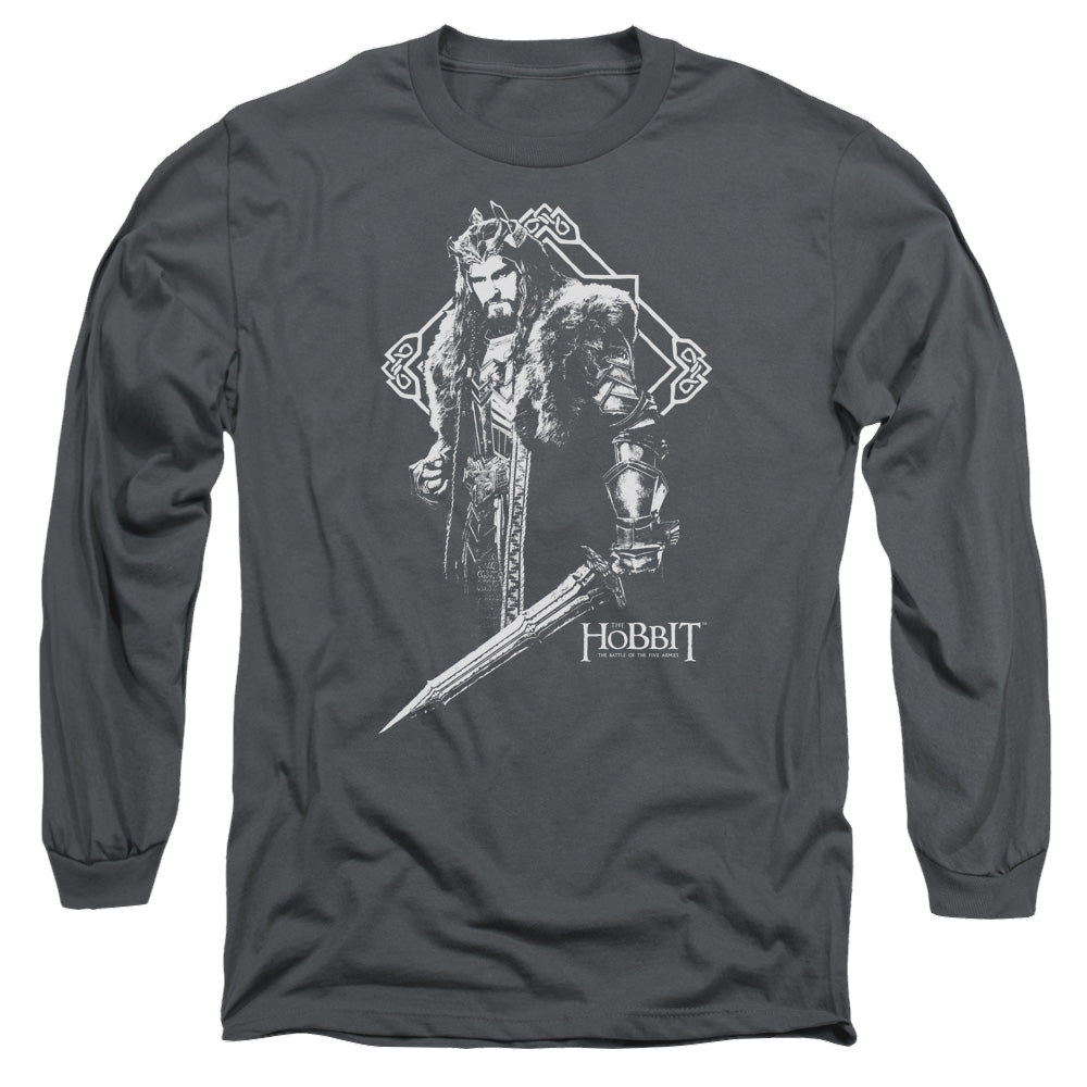 Hobbit Movie Trilogy, The King Thorin - Men's Long Sleeve T-Shirt Men's Long Sleeve T-Shirt The Hobbit   