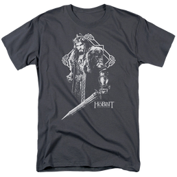 Hobbit Movie Trilogy, The King Thorin - Men's Regular Fit T-Shirt Men's Regular Fit T-Shirt The Hobbit   
