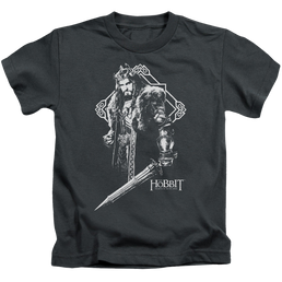Hobbit Movie Trilogy, The King Thorin - Kid's T-Shirt Kid's T-Shirt (Ages 4-7) The Hobbit   